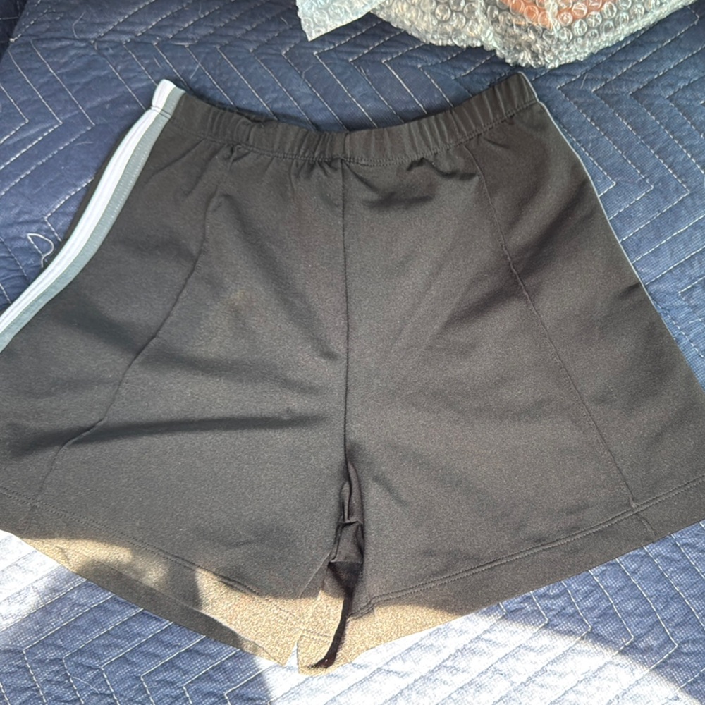 Athletic Works Women's Black and Gray Shorts